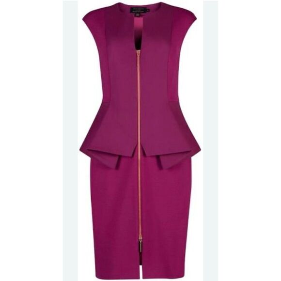 Ted Baker Structured Dress - Picture 2 of 9